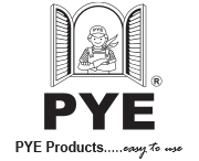 PYE logo jenama