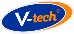 V-TECH logo jenama